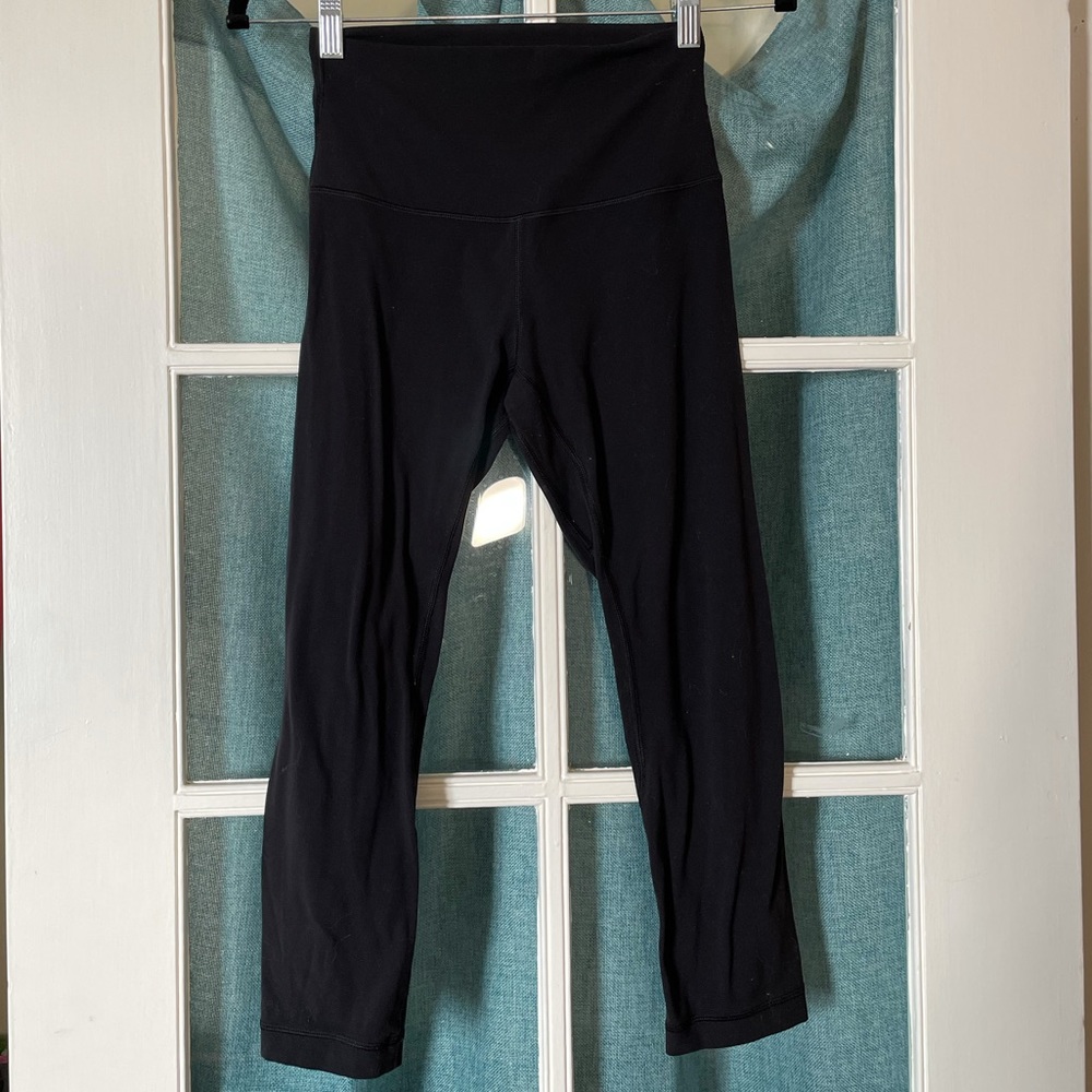 lululemon align 23” pants black size 4